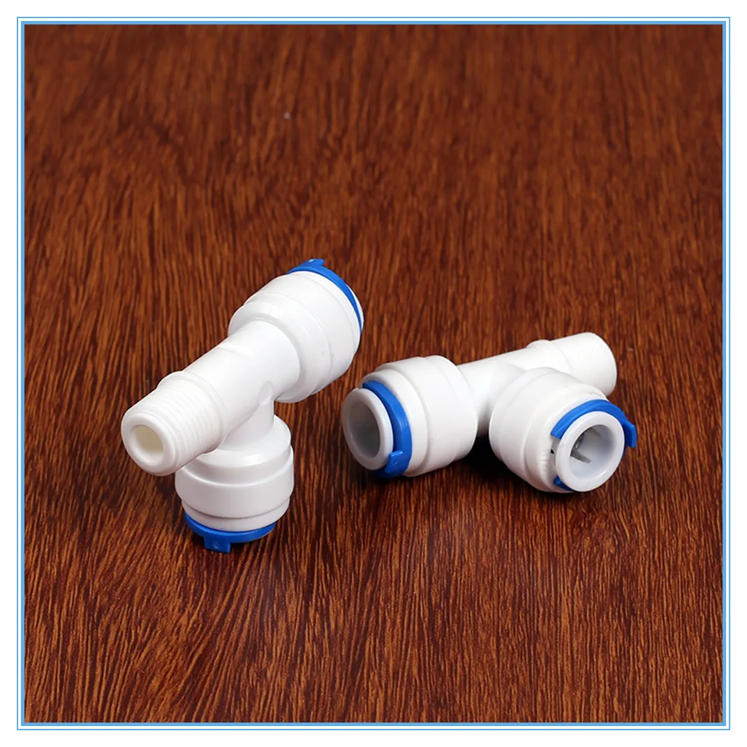 5PCS 1/4" Male - 3/8" - 3/8" OD Tube Tee Type PE Pipe Fitting Hose Quick Connector without Lock RO Water Filter Reverse Osmosis
5PCS 1/4" Male - 3/8" - 3/8" OD Tube Tee Type PE Pipe Fitting Hose Quick Connector without Lock RO Water Filter Reverse Osmosis