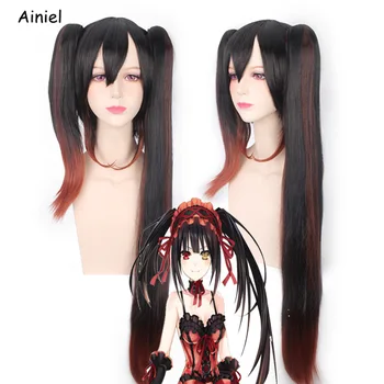 Anime DATE A LIVE Tokisaki Kurumi Yatogami Tohka Cosplay Wig Short Long Black Brown Gradient Sexy Synthetic Hair For Women Girls
Anime DATE A LIVE Tokisaki Kurumi Yatogami Tohka Cosplay Wig Short Long Black Brown Gradient Sexy Synthetic Hair For Women Girls
