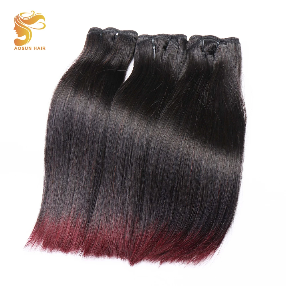 AOSUN Hair Brazilian Double Drawn Fumi Bone Straight 1b/99j Color 3 Bundles Deals 100% Remy Human Hair 10-20 Inch Free Shipping
AOSUN Hair Brazilian Double Drawn Fumi Bone Straight 1b/99j Color 3 Bundles Deals 100% Remy Human Hair 10-20 Inch Free Shipping