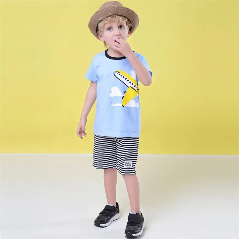 Famuka Baby Boys Sports Set Kids Short Sleeve Cartoon Clothing Set Comfortable Cotton T-shirt+Shorts Sets Toddler Summer Clothes
Famuka Baby Boys Sports Set Kids Short Sleeve Cartoon Clothing Set Comfortable Cotton T-shirt+Shorts Sets Toddler Summer Clothes