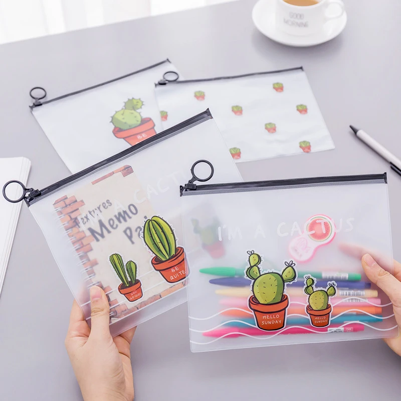 2019 New Cactus Transparent PVC File Folder Document Filing kids pencil case box stationery folder zip pouch organizer document
2019 New Cactus Transparent PVC File Folder Document Filing kids pencil case box stationery folder zip pouch organizer document