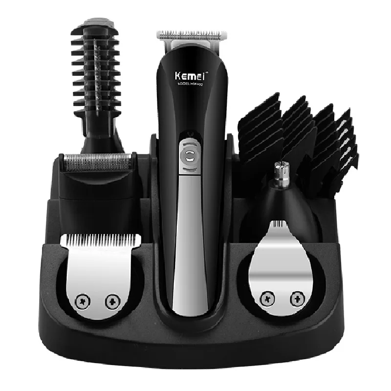 6in1 Grooming kit Trimmer hair Clipper beard for men nose ear trimer body electric cutter hair cutting machine shaving
6in1 Grooming kit Trimmer hair Clipper beard for men nose ear trimer body electric cutter hair cutting machine shaving