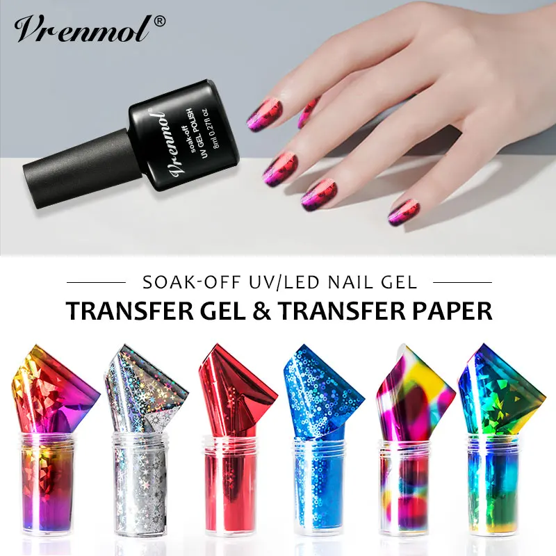Vrenmol Glue Gel For Adhesive Star Galaxy Transfer Gel + One Transfer Paper Professional Nail Art Set
Vrenmol Glue Gel For Adhesive Star Galaxy Transfer Gel + One Transfer Paper Professional Nail Art Set