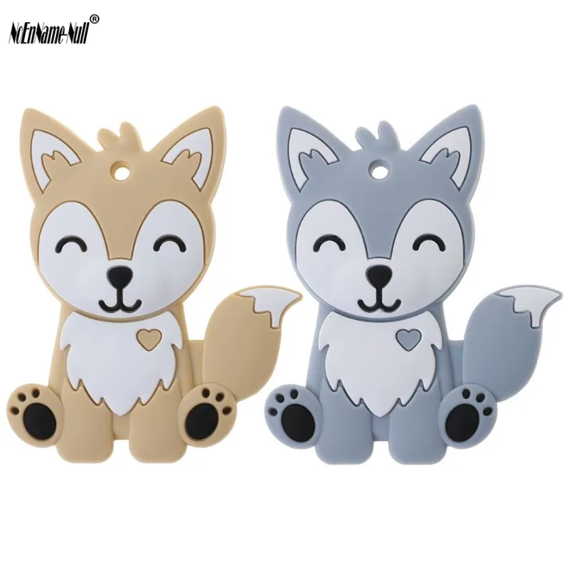 1pc Baby Teether Food Grade Silicone DIY Necklace Fox Animal Teething Teeth Nursing Chew Charms Baby Teething Gift Toddler Toys
1pc Baby Teether Food Grade Silicone DIY Necklace Fox Animal Teething Teeth Nursing Chew Charms Baby Teething Gift Toddler Toys