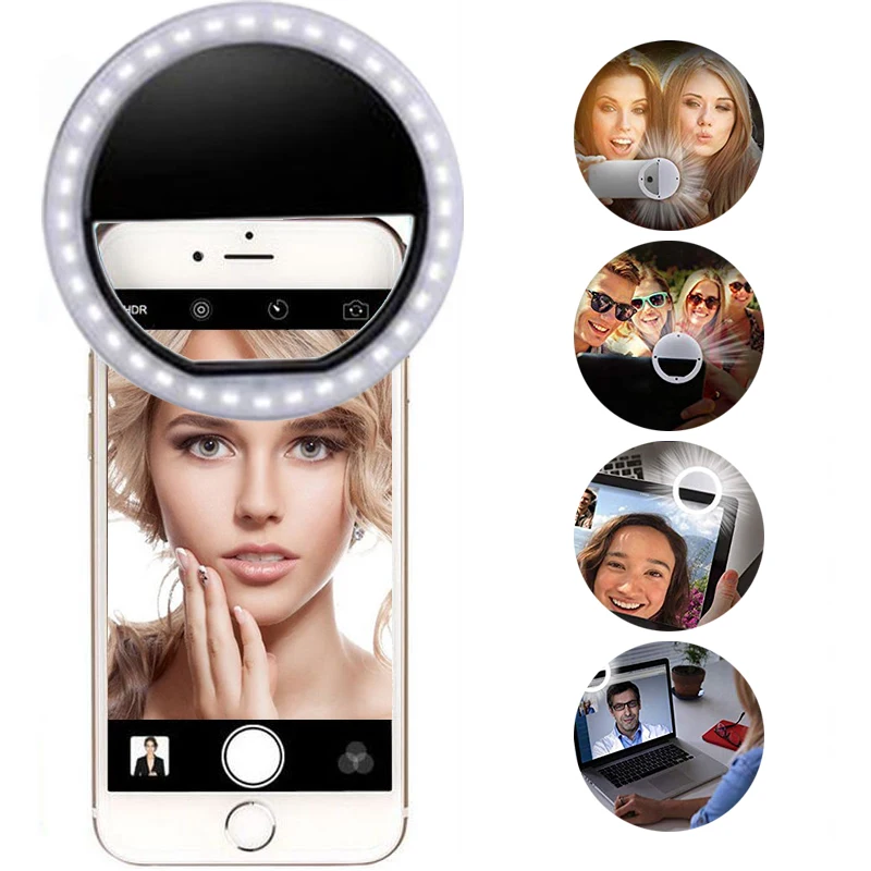 Multi-Function Make Up Mirror For Phone Autodyne Beauty Tool With 36 Soft LED Lights Compatible With Most Of Digital Devices
Multi-Function Make Up Mirror For Phone Autodyne Beauty Tool With 36 Soft LED Lights Compatible With Most Of Digital Devices