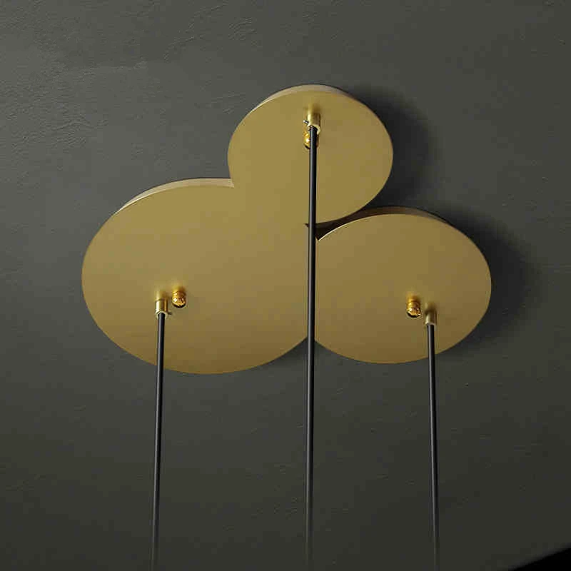 Abajur Luminaria 3 Heads Nordic Modern Iron Gold Plate for Pendant Light Living Room Dining Room Triangle Hanglamp Plate
Abajur Luminaria 3 Heads Nordic Modern Iron Gold Plate for Pendant Light Living Room Dining Room Triangle Hanglamp Plate