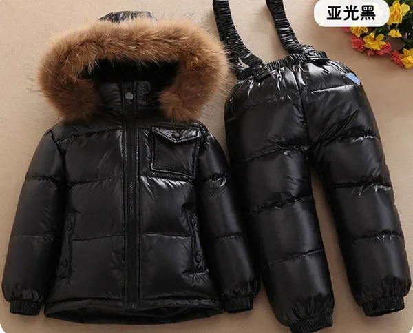 RUSSIA Winter Children's Sets Baby's Down Jacket Suit Kids Boys and Girls Raccoon Fur Ski Suit
RUSSIA Winter Children's Sets Baby's Down Jacket Suit Kids Boys and Girls Raccoon Fur Ski Suit