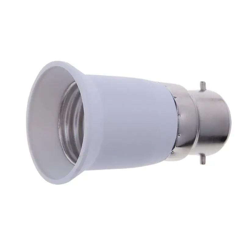 B22 to E27 LED Halogen CFL Light Base Bulb Lamp Adapter Converter Socket 
B22 to E27 LED Halogen CFL Light Base Bulb Lamp Adapter Converter Socket