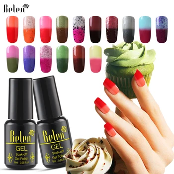 Belen Thermal Nail Gel Polish 8ml UV LED Lamp Temperature Color Changing Nail Art Soak Off Varnish Semi Permanent Lacque
Belen Thermal Nail Gel Polish 8ml UV LED Lamp Temperature Color Changing Nail Art Soak Off Varnish Semi Permanent Lacque