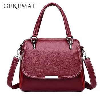Classic Top-Handle Bags Luxury Leather Ladies Handbags Designer Women Shoulder Bags Causal Women Tote Crossbody Bags Sac A Main
Classic Top-Handle Bags Luxury Leather Ladies Handbags Designer Women Shoulder Bags Causal Women Tote Crossbody Bags Sac A Main