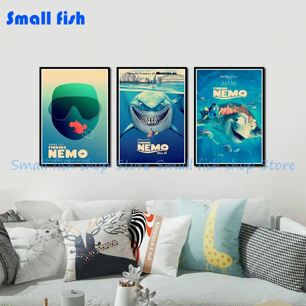 Finding Nemo Home Furnishing decoration Kraft Movie Poster Drawing core Wall stickers 42*30 cm
Finding Nemo Home Furnishing decoration Kraft Movie Poster Drawing core Wall stickers 42*30 cm