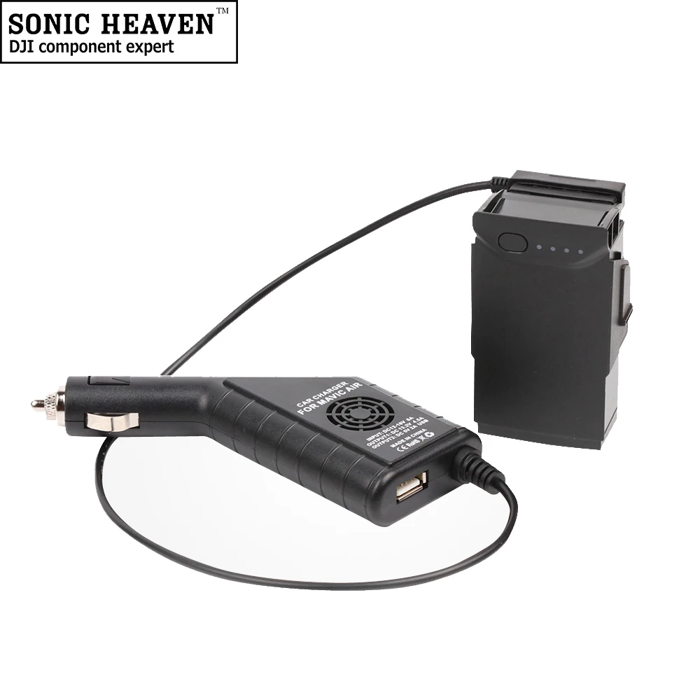 2in1 13.2V/4.5A USB Car Charger for Remote Controller Phone Tablet Battery Car Charger w/ USB Port Charging for DJI Mavic Air
2in1 13.2V/4.5A USB Car Charger for Remote Controller Phone Tablet Battery Car Charger w/ USB Port Charging for DJI Mavic Air
