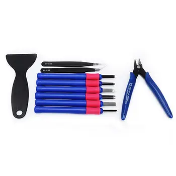 10Pcs/set Clean-up Kit Collect File Chisel Tweezers Blade Pliers Alloy Set Moulding Tool for 3D Printer printout
10Pcs/set Clean-up Kit Collect File Chisel Tweezers Blade Pliers Alloy Set Moulding Tool for 3D Printer printout