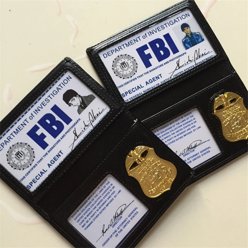 Anime Detective Conan Shuichi Akai Rye Cosplay Costumes Props Metal Badge FBI Documents Package Fancy Card Bag Support Custom
Anime Detective Conan Shuichi Akai Rye Cosplay Costumes Props Metal Badge FBI Documents Package Fancy Card Bag Support Custom