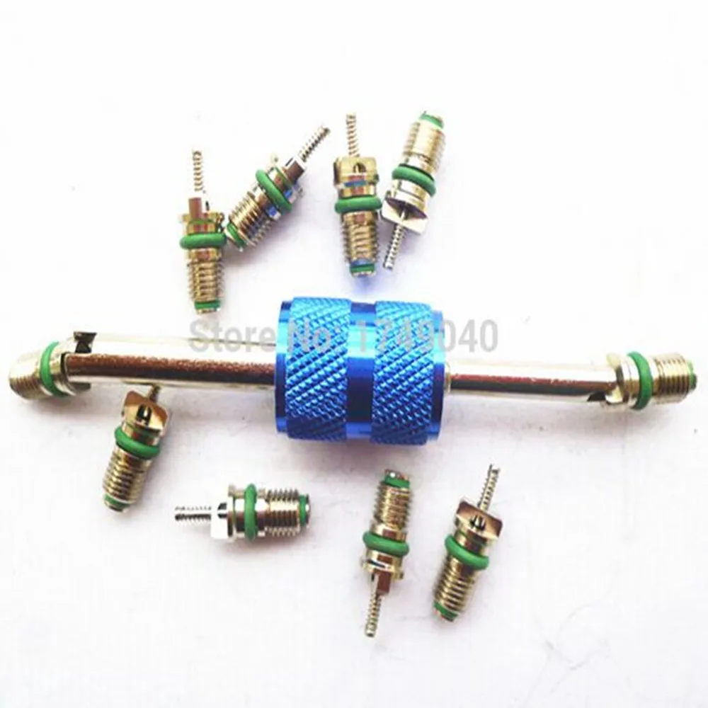 10pk Automotive Air Conditioning R-134a A/C Valve Core Assortment Valve Stems 134a 1pc Valve Wrench Tools Valve Core Key
10pk Automotive Air Conditioning R-134a A/C Valve Core Assortment Valve Stems 134a 1pc Valve Wrench Tools Valve Core Key