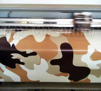 Brown white black Camo Vinyl Car Wrap Sticker foil Film Air release camouflage skin Car styling 1.52x5m/10m/15m/20m/30m/Roll
Brown white black Camo Vinyl Car Wrap Sticker foil Film Air release camouflage skin Car styling 1.52x5m/10m/15m/20m/30m/Roll