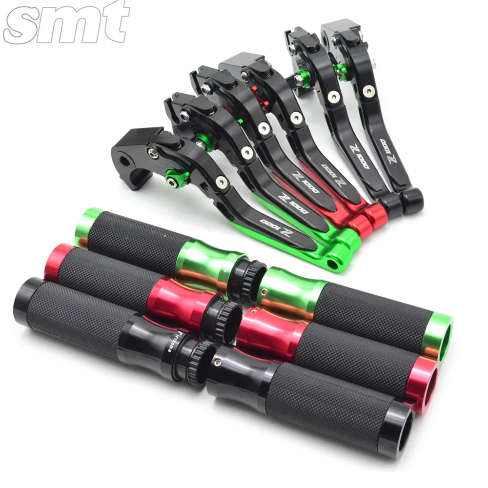 CNC Aluminum Motocycle brake clutch levers with z1000 logo & handlebar grips bar Motorcycle parts for Kawasaki Z1000 2003-2006
CNC Aluminum Motocycle brake clutch levers with z1000 logo & handlebar grips bar Motorcycle parts for Kawasaki Z1000 2003-2006