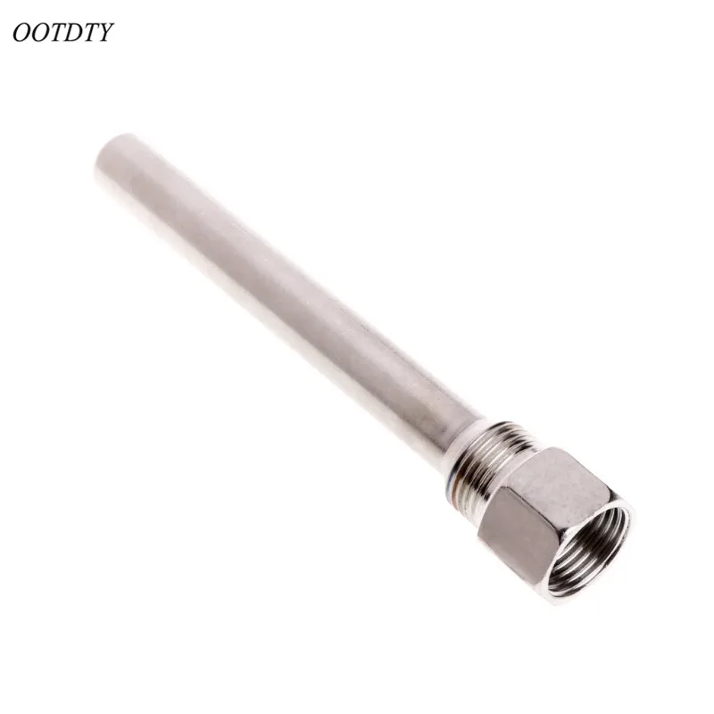 Термос OOTDTY из нержавеющей стали 1/2 "NPT threds 130 мм для температурных датчиков|stainless
