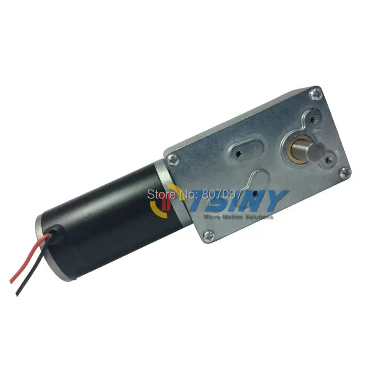 DC 12V/3rpm/100kg.cm High-torque worm dc geared reducer motor of Biaxial shaft,Free shipping
DC 12V/3rpm/100kg.cm High-torque worm dc geared reducer motor of Biaxial shaft,Free shipping