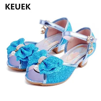 New Summer Girls High-heeled Shoes Children Rhinestone Crystal Sandals Princess Student Performance Dress Shoes Kids Baby 02C
New Summer Girls High-heeled Shoes Children Rhinestone Crystal Sandals Princess Student Performance Dress Shoes Kids Baby 02C
