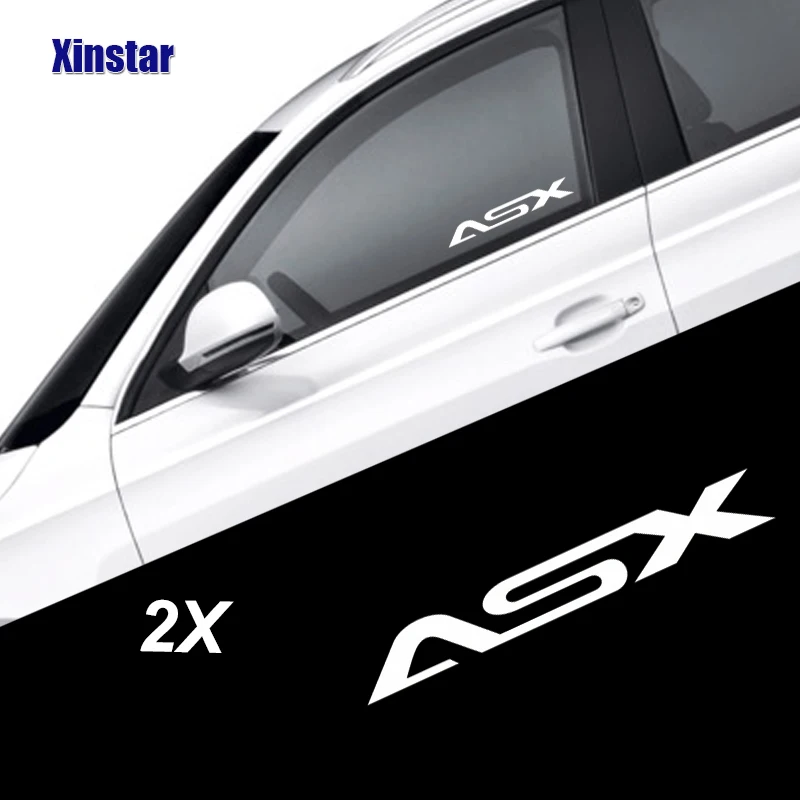 2 шт KK стикер окна автомобиля для MITSUBISHI ASX | Автомобили и мотоциклы