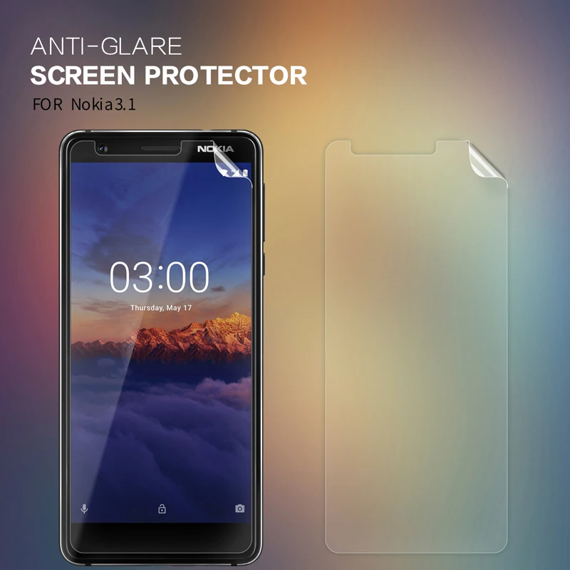 For Nokia 3.1 Anti-glare Screen Protector Matte Anti-fingerprint Protective Film Soft PC Matte Film For Nokia 3.1
For Nokia 3.1 Anti-glare Screen Protector Matte Anti-fingerprint Protective Film Soft PC Matte Film For Nokia 3.1