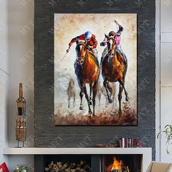 Hand painted Abstract Ride Horse Oil Painting Living Room Wall Pictures Modren Canvas Art Wall Painting No Framed
Hand painted Abstract Ride Horse Oil Painting Living Room Wall Pictures Modren Canvas Art Wall Painting No Framed
