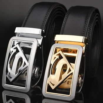 KWD 2019 New Superman Automatic Buckle Leather Waist Belt Designer Belts Men High Quality Luxury Brand Belt for Jeans Cinturon
KWD 2019 New Superman Automatic Buckle Leather Waist Belt Designer Belts Men High Quality Luxury Brand Belt for Jeans Cinturon