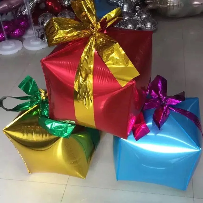 Gift Box Balloons For Birthday Decorations Yellow Red Blue Balloon Wedding Christmas Inflatable Balloon 40x40x40cm
Gift Box Balloons For Birthday Decorations Yellow Red Blue Balloon Wedding Christmas Inflatable Balloon 40x40x40cm