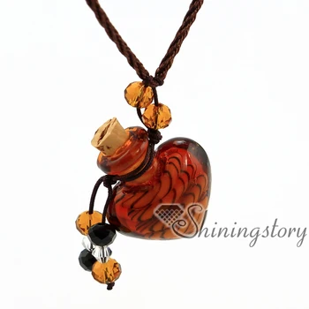 heart lampwork glass essential oil diffuser necklace diffuser bracelet necklace diffuser pendant glass bottle pendant Perfume
heart lampwork glass essential oil diffuser necklace diffuser bracelet necklace diffuser pendant glass bottle pendant Perfume