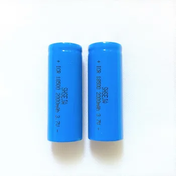 2Pcs/lot 18500 Battery 3.7V 2000mAh Rechargeable Battery
2Pcs/lot 18500 Battery 3.7V 2000mAh Rechargeable Battery