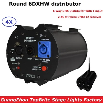 4XLot Stage Light Controller DMX512 Splitter Light Signal Amplifier Splitter 6DXHW Distributor For Professional Stage Equipments
4XLot Stage Light Controller DMX512 Splitter Light Signal Amplifier Splitter 6DXHW Distributor For Professional Stage Equipments