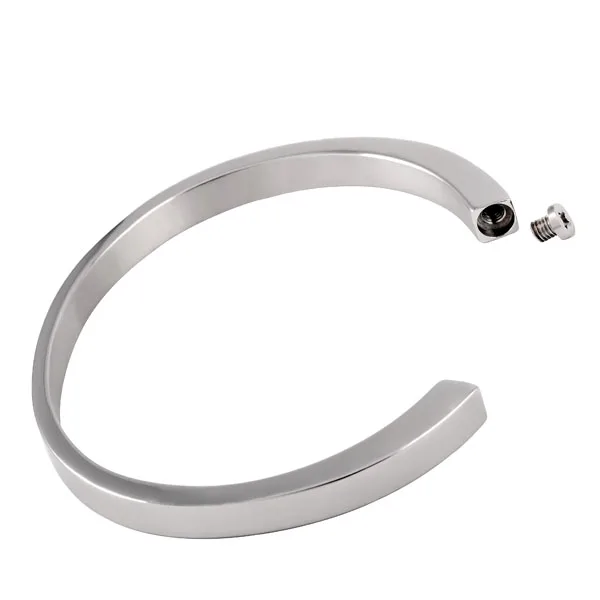 CMB5015 Simple Style 316L Surgical Grade Stainless Steel Keepsake Bracelet Holds Ashes Hair Sand Cremation Urn Bangle
CMB5015 Simple Style 316L Surgical Grade Stainless Steel Keepsake Bracelet Holds Ashes Hair Sand Cremation Urn Bangle