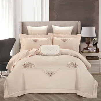 Chinese style Egyptian cotton bed linen Elegant embroidery bedding duvet cover pillowcases bedspreads 4pcs sets
Chinese style Egyptian cotton bed linen Elegant embroidery bedding duvet cover pillowcases bedspreads 4pcs sets