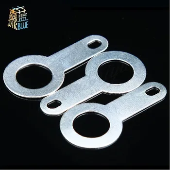 100Pcs M2.2-M6.2 Silver-plated Copper Single Head Soldering Terminal Circular Weld Washer Welding Sheet Soldering Lug HW030
100Pcs M2.2-M6.2 Silver-plated Copper Single Head Soldering Terminal Circular Weld Washer Welding Sheet Soldering Lug HW030