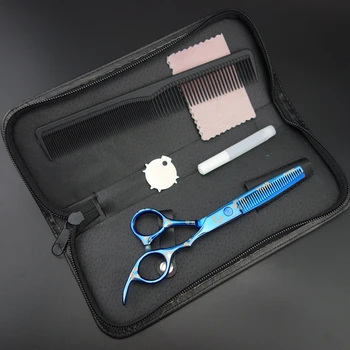 6 inch Professional Hair scissors Thinning scissors + kits + comb Barber shears Women Home Use High Quality
6 inch Professional Hair scissors Thinning scissors + kits + comb Barber shears Women Home Use High Quality