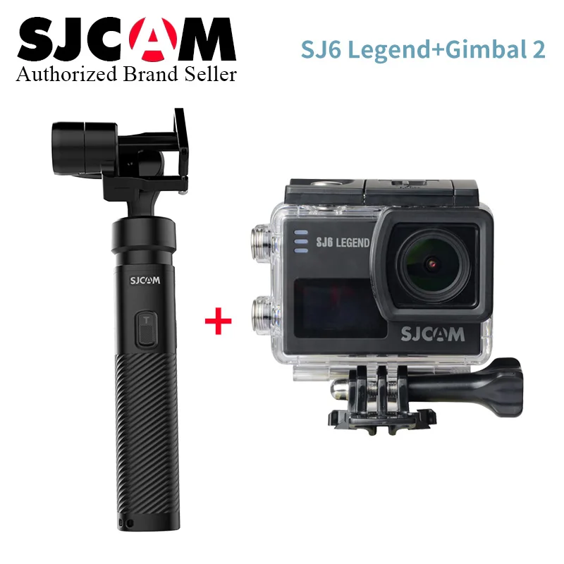 

SJCAM SJ6 Legend 4K 24fps Wifi Action Camera 16MP Gyro Waterproof 2.0 Touch LCD Dual Display Diving Outdoor Mini Sport DV Cam