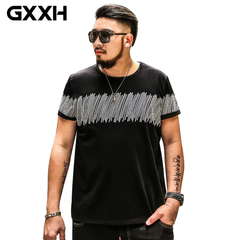 Plus Size Summer Men Casual T-shirt Fashion Gradi Short Sleeve Top and Tees Big 5XL 6XL 7XL 140kg Male Large Size Brand Clothing
Plus Size Summer Men Casual T-shirt Fashion Gradi Short Sleeve Top and Tees Big 5XL 6XL 7XL 140kg Male Large Size Brand Clothing