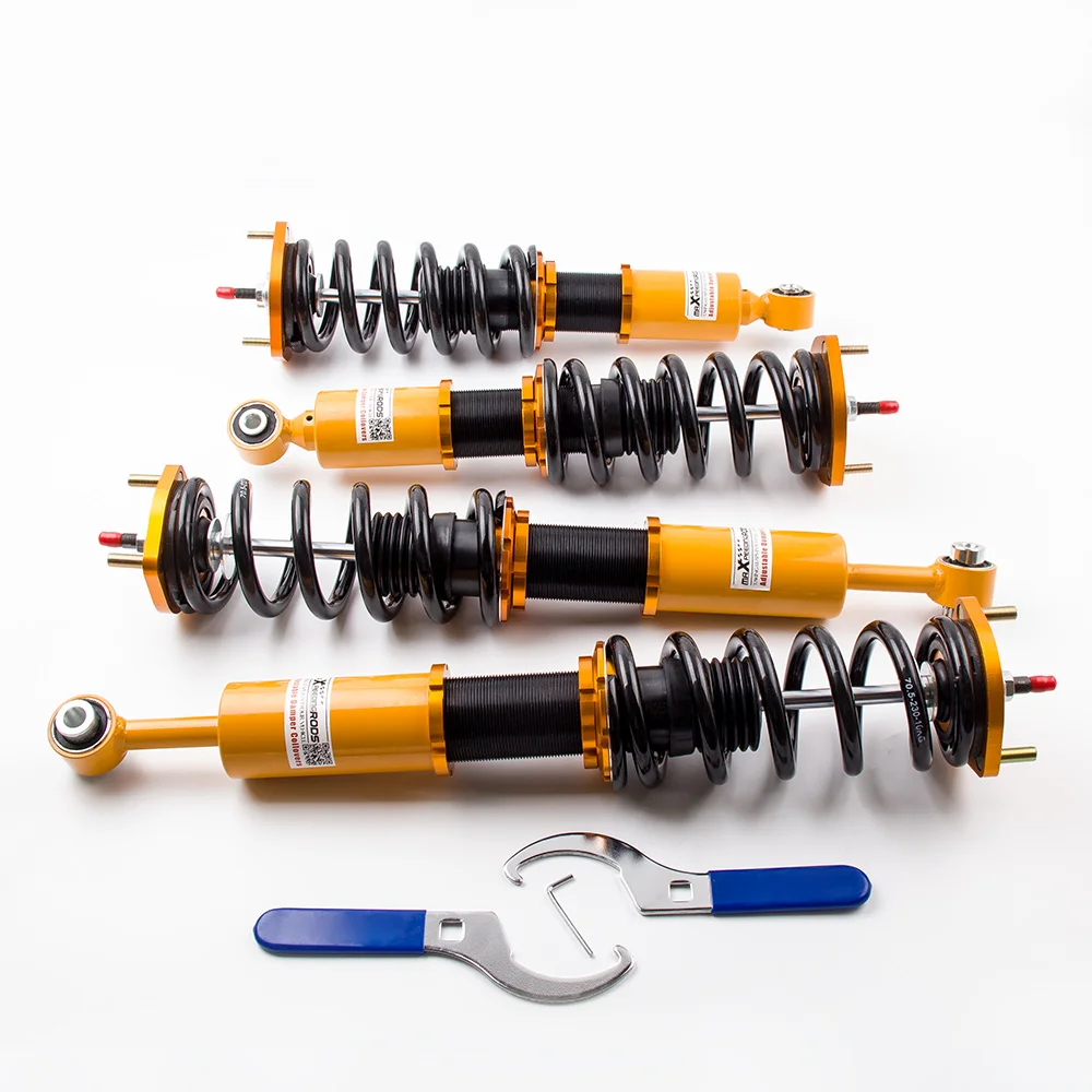 Coilover Suspension Kit fit Lexus XE10 IS200 IS300 XE10-GXE10 JCE 01-05 Damper Adjustable Damper Shock Coilovers Spring Strut
Coilover Suspension Kit fit Lexus XE10 IS200 IS300 XE10-GXE10 JCE 01-05 Damper Adjustable Damper Shock Coilovers Spring Strut
