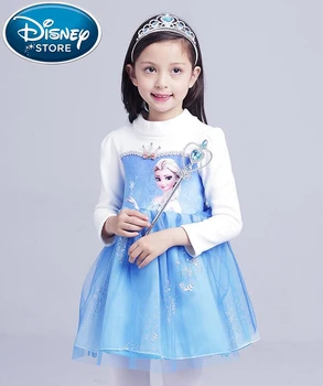 Disney Frozen dress Girls Princess for girls Elsa Anna elza Chlidren Kids Girls Summer New Year Cosplay Party Christmas clothing
Disney Frozen dress Girls Princess for girls Elsa Anna elza Chlidren Kids Girls Summer New Year Cosplay Party Christmas clothing