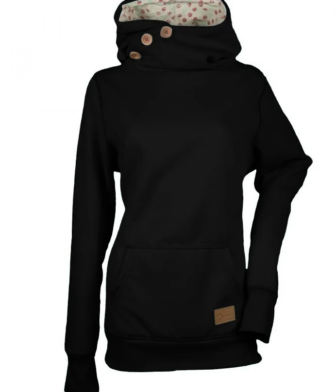 Manubeau Women Turtleneck Button Spring Autumn Hoodies Casual Long Sleeve Slim Women's Plus Size Sweatshirt Tops Pockets Hoody
Manubeau Women Turtleneck Button Spring Autumn Hoodies Casual Long Sleeve Slim Women's Plus Size Sweatshirt Tops Pockets Hoody