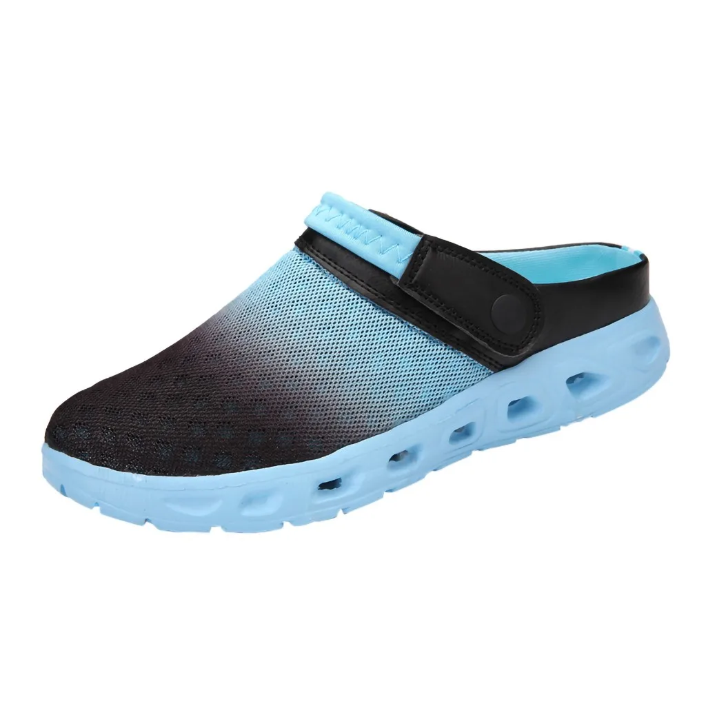 SAGACE men shoes Summer Men Gradient Color Mesh Breathable Comfortable Beach Sandals Hole Sports Shoes erkek ayakkab 2019
SAGACE men shoes Summer Men Gradient Color Mesh Breathable Comfortable Beach Sandals Hole Sports Shoes erkek ayakkab 2019