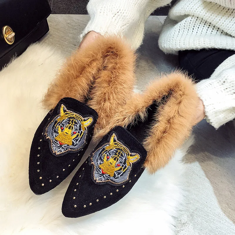 Women Spring Autumn Flats Fashion Casual Shoes Woman Faux Fur Elegant Sexy Sweet Slip-on Shoes Ladies Europe Luxury Brand Design
Women Spring Autumn Flats Fashion Casual Shoes Woman Faux Fur Elegant Sexy Sweet Slip-on Shoes Ladies Europe Luxury Brand Design
