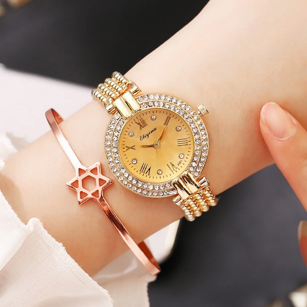 Ladies Wrist Watch Dress Gold Watch Women Crystal Diamond Watches Stainless Steel Silver Clock Women Montre Femme relogio 2019
Ladies Wrist Watch Dress Gold Watch Women Crystal Diamond Watches Stainless Steel Silver Clock Women Montre Femme relogio 2019