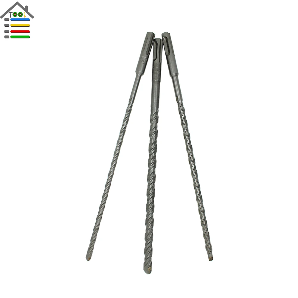 AUTOTOOLHOME 3PC Rotary Hammer Drill Set SDS Plus Deep Double Flutes for Concrete Wall Brick Block Masonry 6 8 10 mm L160 260 mm
AUTOTOOLHOME 3PC Rotary Hammer Drill Set SDS Plus Deep Double Flutes for Concrete Wall Brick Block Masonry 6 8 10 mm L160 260 mm