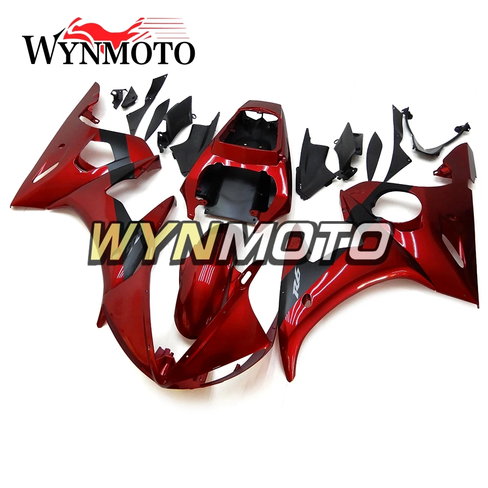 Complete Fairings Kit For Yamaha R6 03-04 2003 2004 Injection ABS Plastics Motorbike Cowlings Fairings Pure Dark Red Frames New
Complete Fairings Kit For Yamaha R6 03-04 2003 2004 Injection ABS Plastics Motorbike Cowlings Fairings Pure Dark Red Frames New