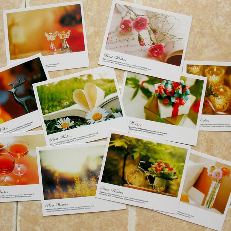 10 pcs/lot kawaii mini paper postcard birthday greeting card tank you message card LOMO gift cards 11*9cm
10 pcs/lot kawaii mini paper postcard birthday greeting card tank you message card LOMO gift cards 11*9cm