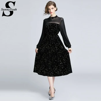 SunnyYeah Black Long Dress Women Casual 2018 Sexy Autumn Midi Dress Female Fashion Elegant Ladies Party Dresses Vestidos robe
SunnyYeah Black Long Dress Women Casual 2018 Sexy Autumn Midi Dress Female Fashion Elegant Ladies Party Dresses Vestidos robe