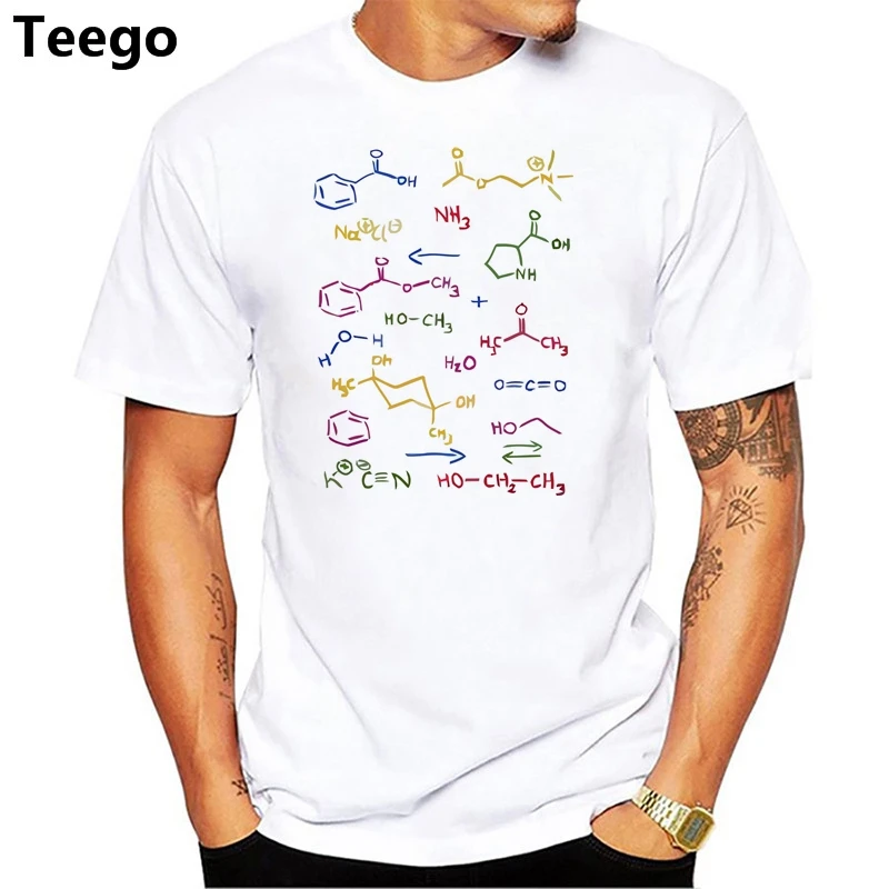 Harajuku Chemical Element Funny Print Short Sleeve Casual O neck Slim Men T-Shirts Cotton For Men Tops
Harajuku Chemical Element Funny Print Short Sleeve Casual O neck Slim Men T-Shirts Cotton For Men Tops