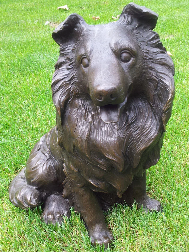 The dog dog bronze sculpture crafts cute pet dog Home Furnishing ornaments business gifts decoration decoration
The dog dog bronze sculpture crafts cute pet dog Home Furnishing ornaments business gifts decoration decoration